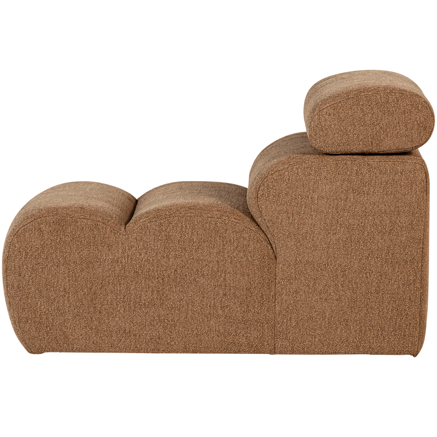 NOVI 1-ZITS ELEMENT BOUCLE KARAMELBRUIN