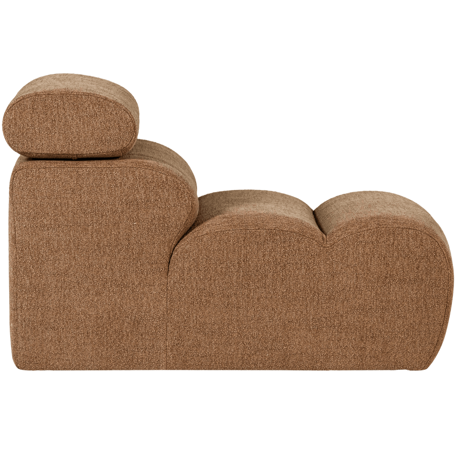 NOVI 1-ZITS ELEMENT BOUCLE KARAMELBRUIN