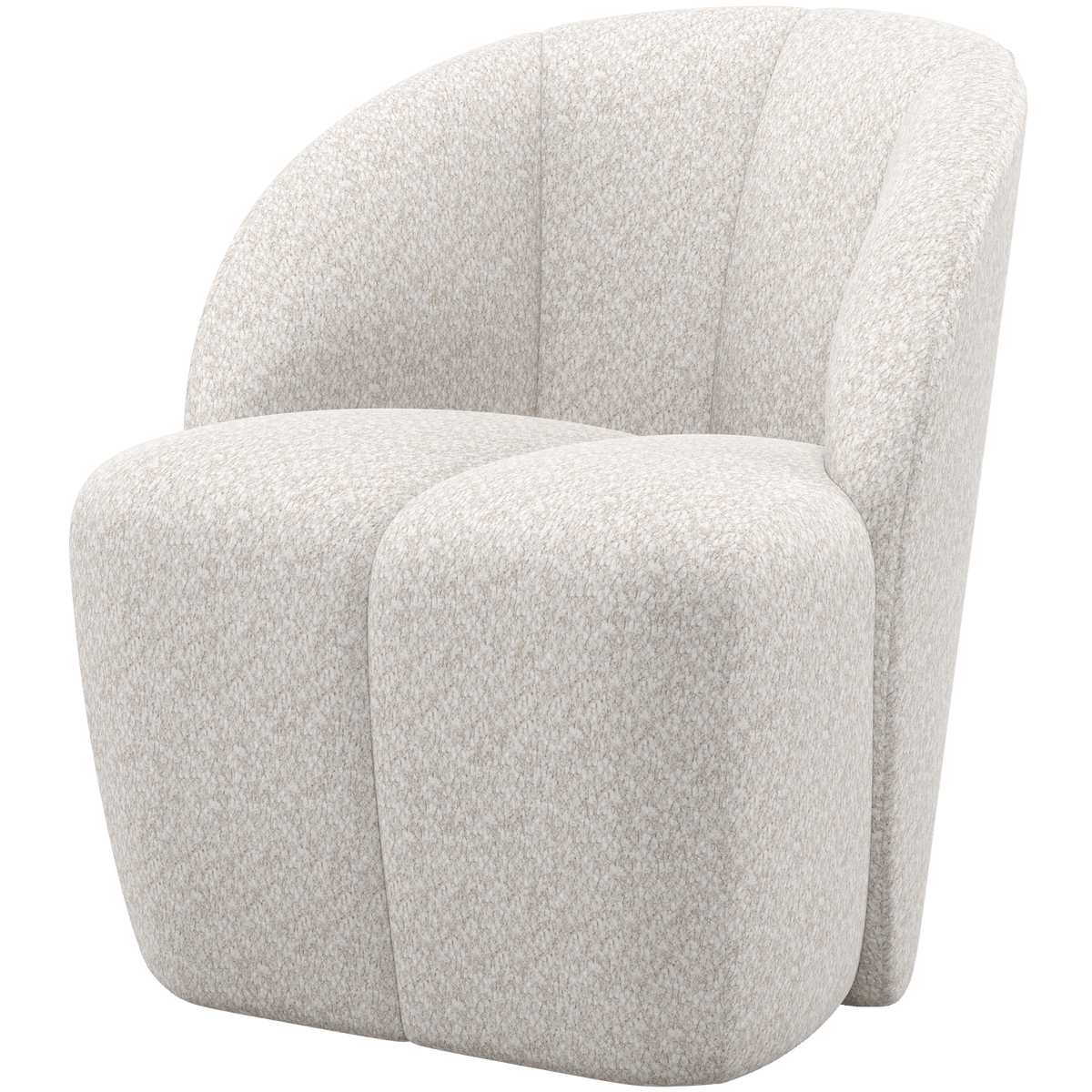 MOJO DRAAIFAUTEUIL WOLLIG ECRU