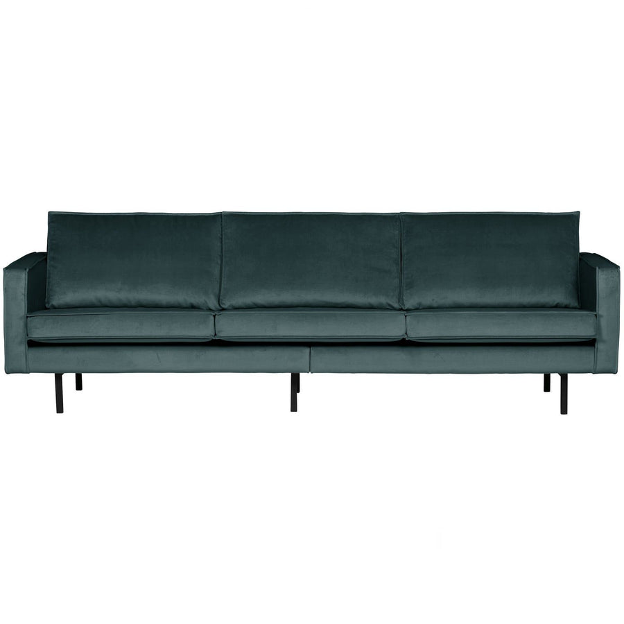 RODEO 3-ZITS BANK VELVET GROENBLAUW