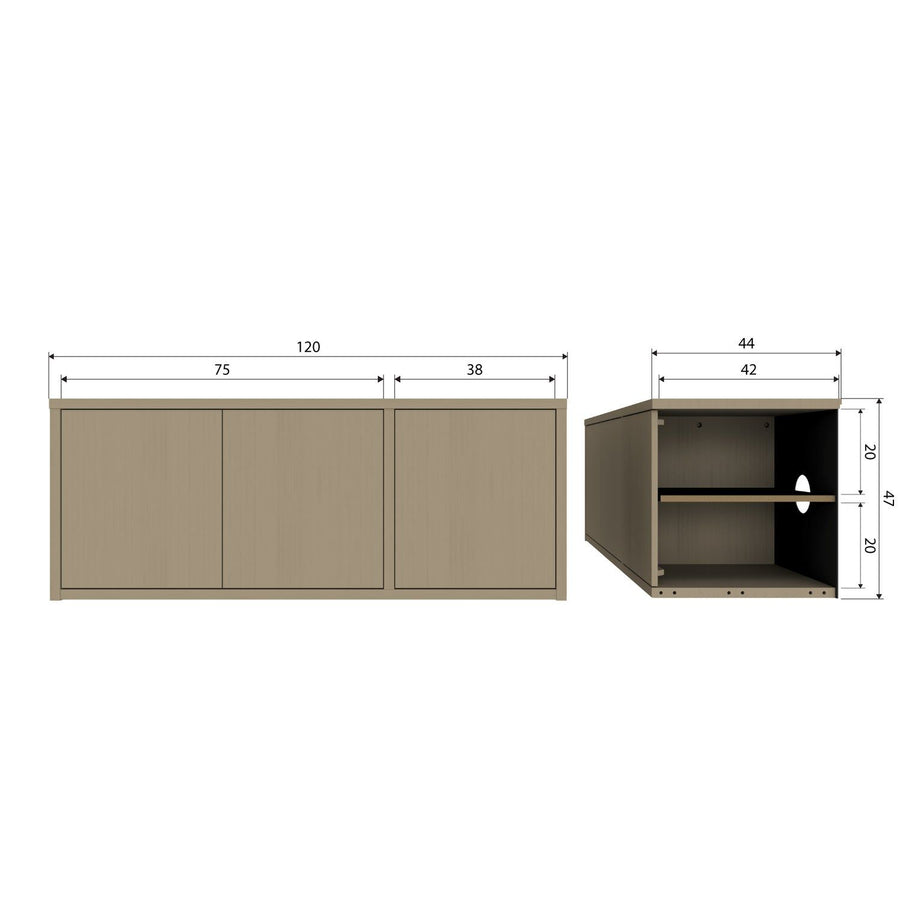 TURNER TV MEUBEL GRENEN MUD [fsc]