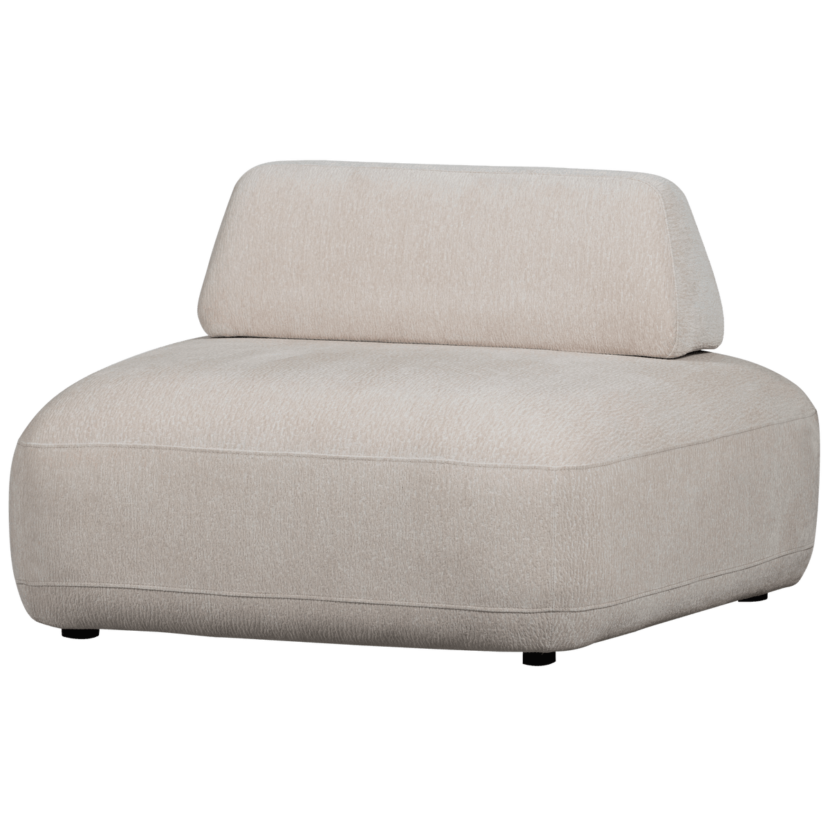 STERCK FAUTEUIL MET VERPLAATSBARE RUGLEUNING ZAND