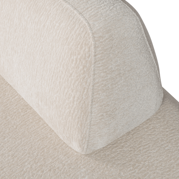 STERCK FAUTEUIL MET VERPLAATSBARE RUGLEUNING ZAND