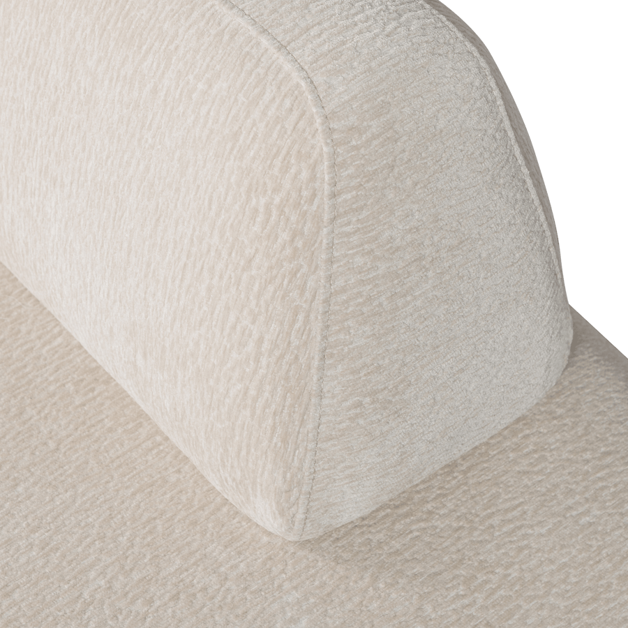 STERCK FAUTEUIL MET VERPLAATSBARE RUGLEUNING ZAND