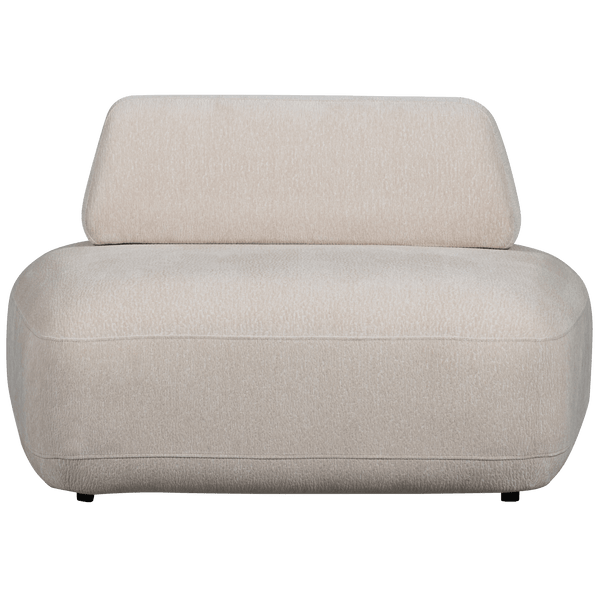 STERCK FAUTEUIL MET VERPLAATSBARE RUGLEUNING ZAND