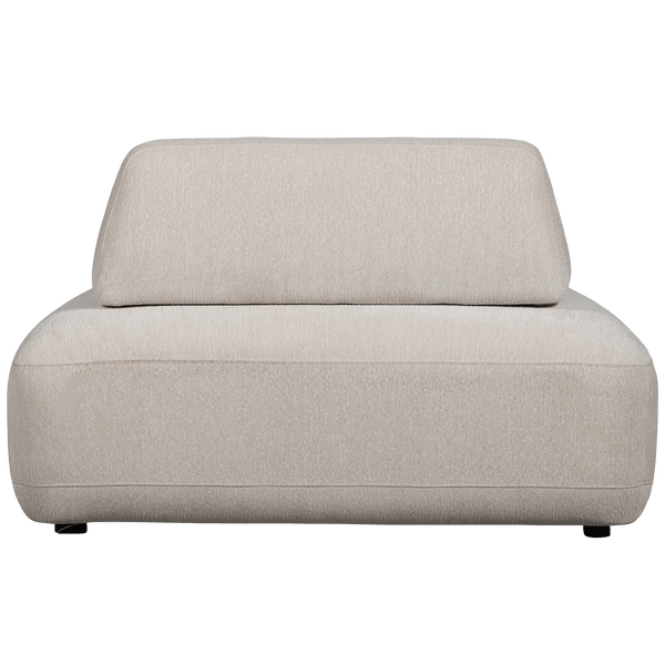 STERCK FAUTEUIL MET VERPLAATSBARE RUGLEUNING ZAND