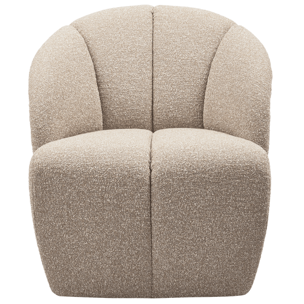 MOJO DRAAIFAUTEUIL BOUCLE BEIGE MELANGE