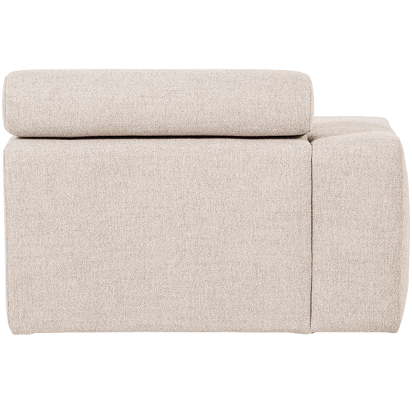 NOVI CHAISE LONGUE ELEMENT ARM LINKS BOUCLE NATUREL