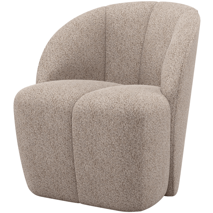 MOJO DRAAIFAUTEUIL WOLLIG DONKERZAND