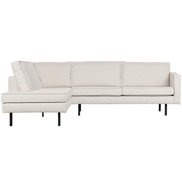 RODEO HOEKBANK LINKS BOUCLE NATUREL