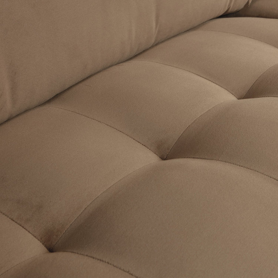 RODEO CLASSIC 3-ZITS BANK VELVET TAUPE
