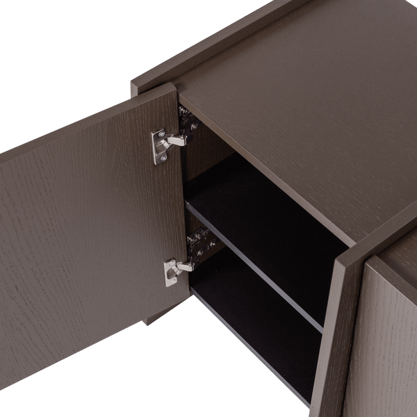 BROCK TV MEUBEL 102 CM ESSEN FINEER MIDDENBRUIN [fsc]