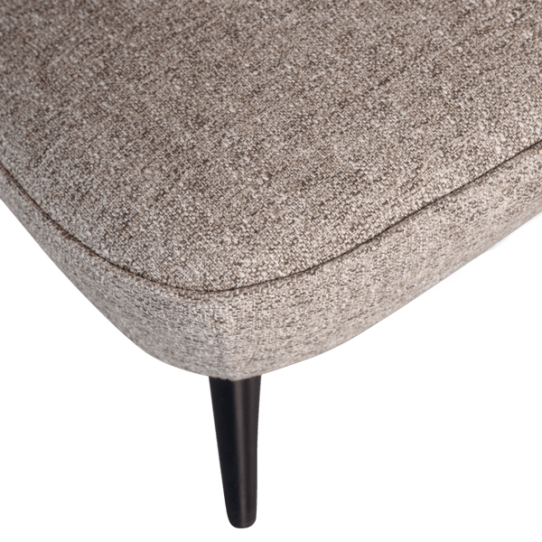 SARA FAUTEUIL GEWEVEN STOF NATUREL MELANGE