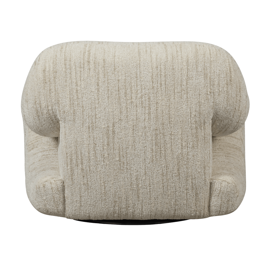 FOLKE FAUTEUIL CHENILLE NATUREL MELANGE