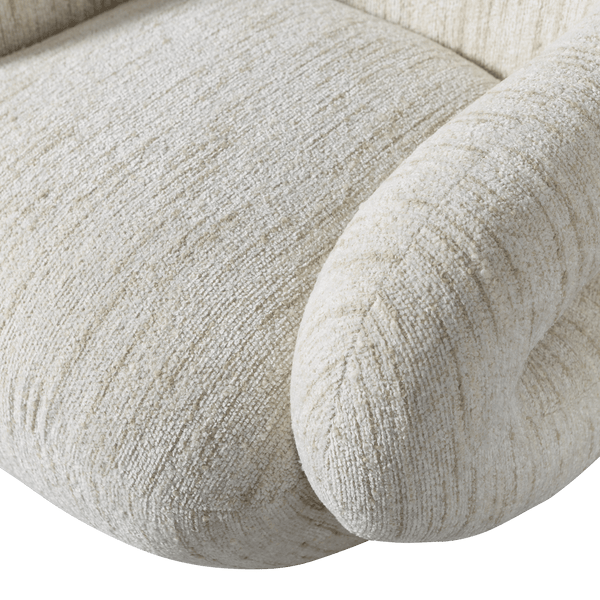 FOLKE FAUTEUIL CHENILLE NATUREL MELANGE