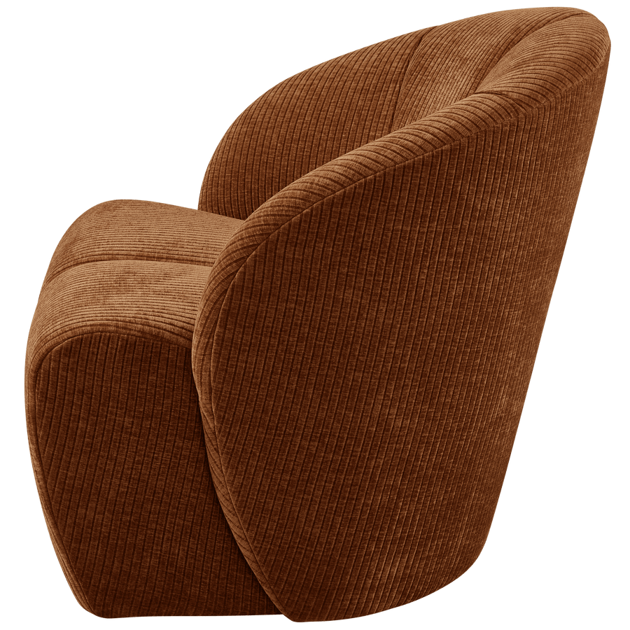 MOJO DRAAIFAUTEUIL RIBSTOF ROESTBRUIN