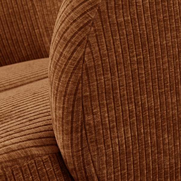 MOJO DRAAIFAUTEUIL RIBSTOF ROESTBRUIN
