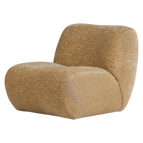 NOMU FAUTEUIL CRAQUELE VELVET LICHTGEEL [fsc]