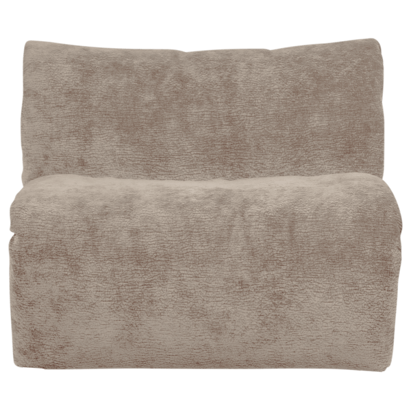 BAGGY 1-ZITS ELEMENT 3D CHENILLE ZAND