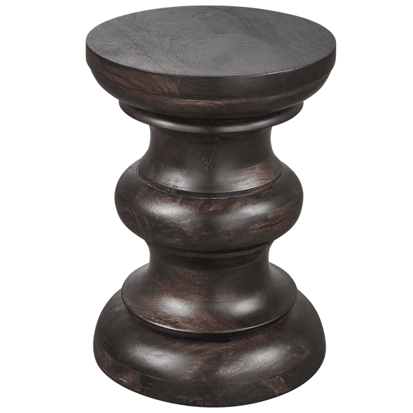 JONAH BIJZETTAFEL MANGOHOUT DONKERBRUIN 42XO30 CM