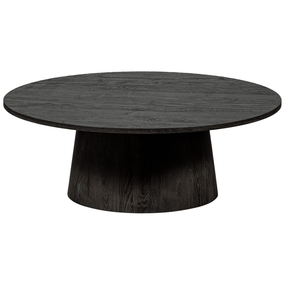 MAAN SALONTAFEL MDF DONKERBRUIN 35XO100 CM