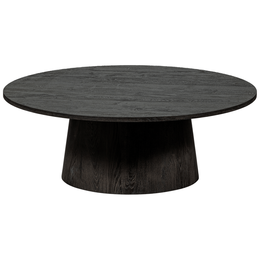 MAAN SALONTAFEL MDF DONKERBRUIN 35XO100 CM