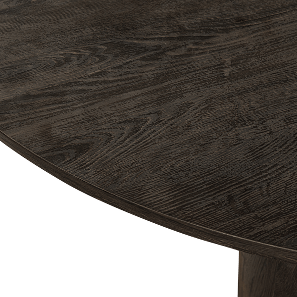 MAAN SALONTAFEL MDF DONKERBRUIN 35XO100 CM