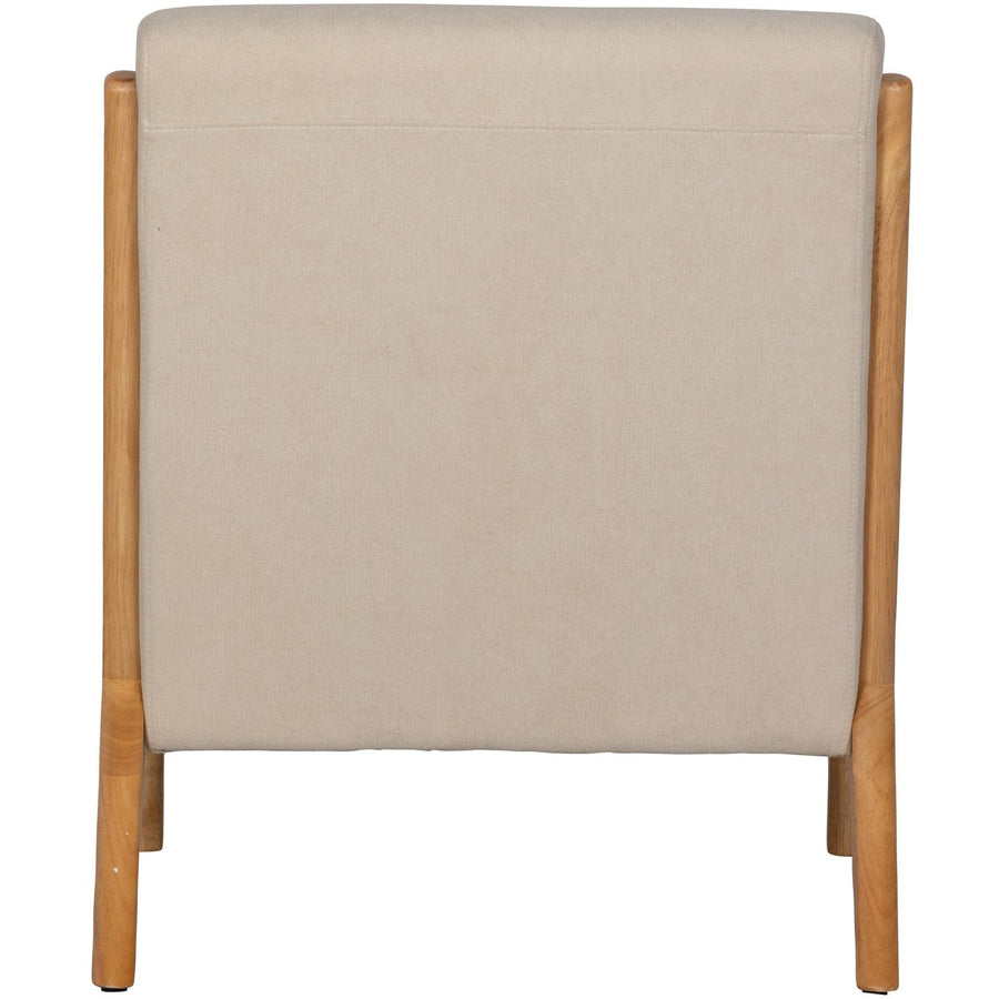 MARK FAUTEUIL GEWEVEN STOF NATUREL