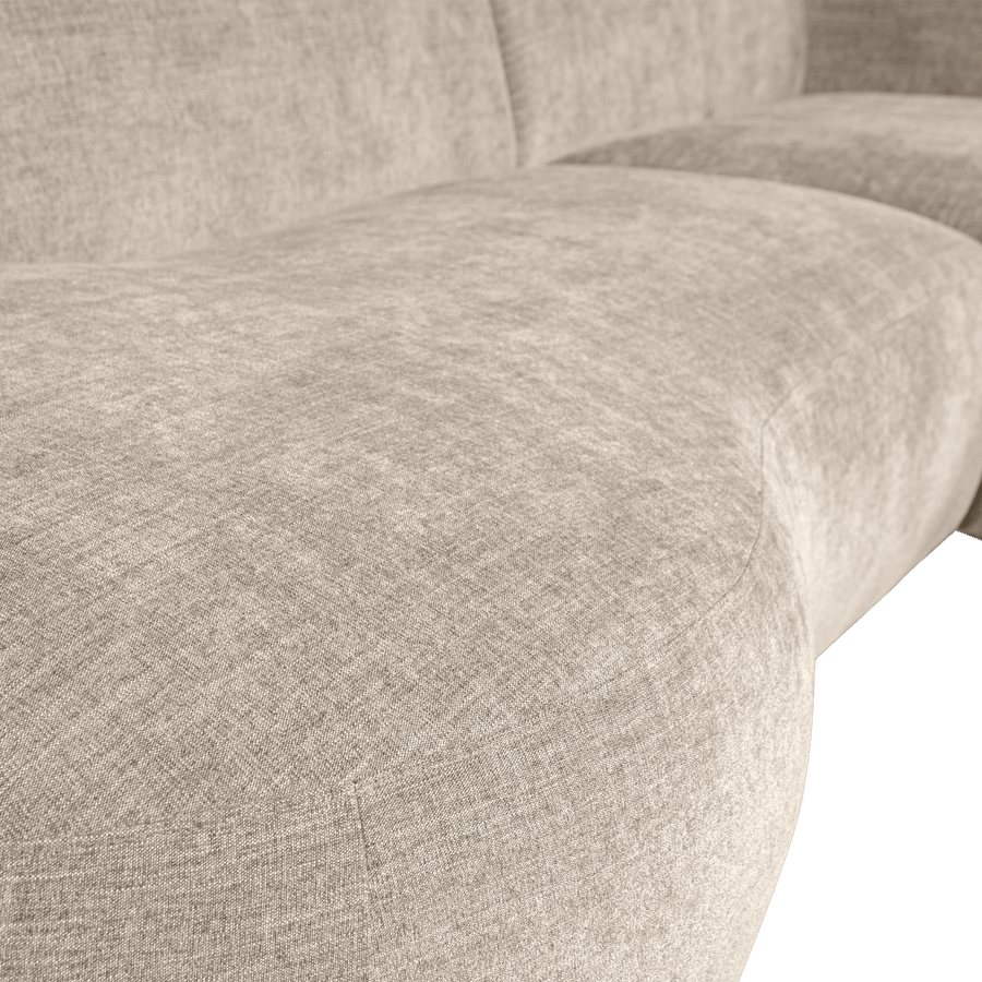 POLLY CHAISE LONGUE RECHTS ZAND