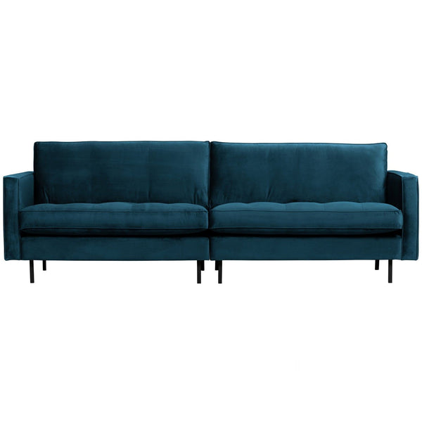 RODEO CLASSIC 3-ZITS BANK VELVET BLAUW