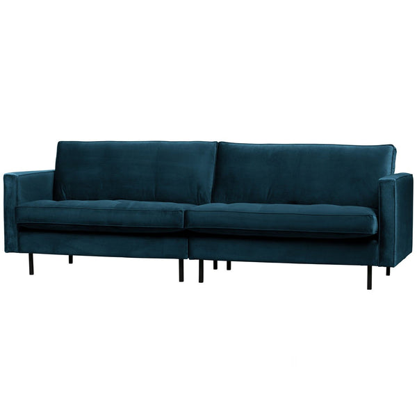 RODEO CLASSIC 3-ZITS BANK VELVET BLAUW