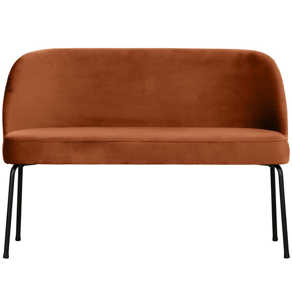 VOGUE EETBANK VELVET ROEST