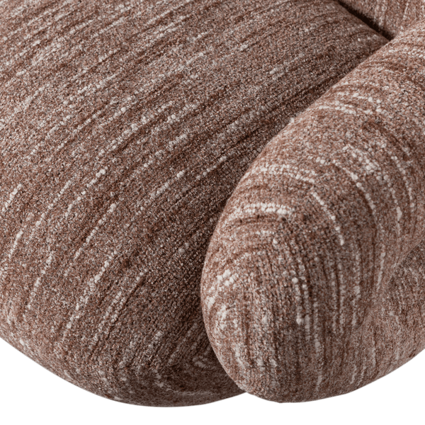 FOLKE FAUTEUIL CHENILLE OUDROZE MELANGE