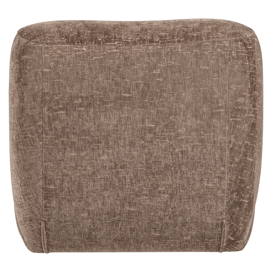 NOMU FAUTEUIL CRAQUELE VELVET LICHTBRUIN [fsc]