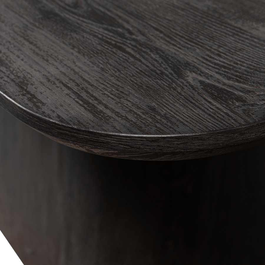 LEAH EETTAFEL MDF DONKERBRUIN 200X105 CM