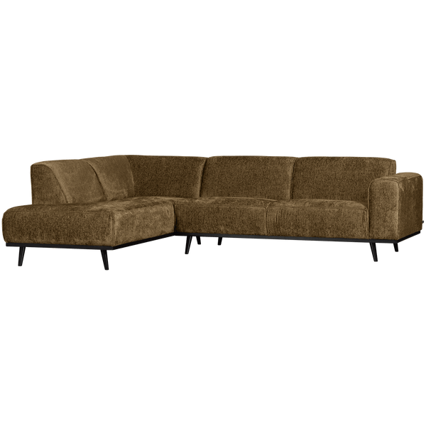 STATEMENT HOEKBANK LINKS STRUCTURE VELVET BRASS