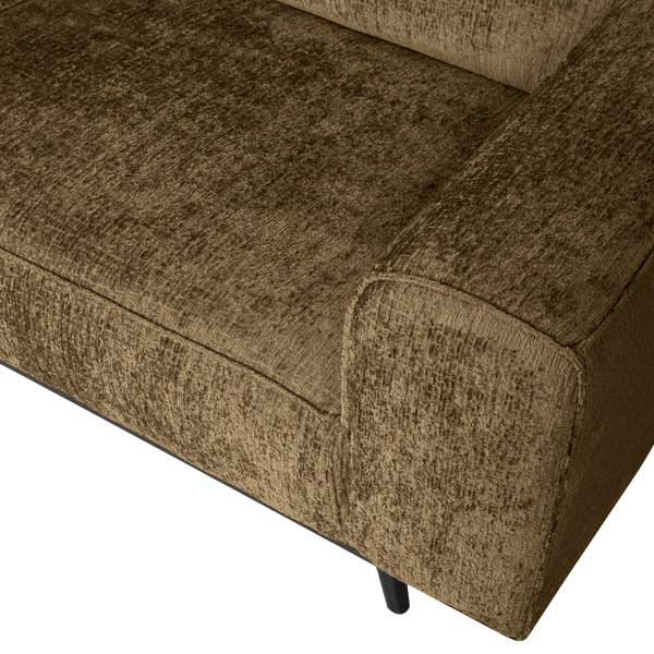 STATEMENT HOEKBANK LINKS STRUCTURE VELVET BRASS