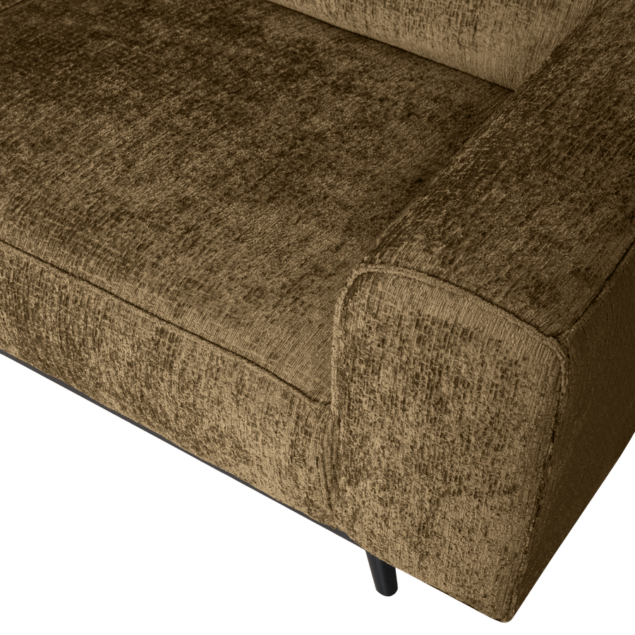 STATEMENT HOEKBANK LINKS STRUCTURE VELVET BRASS