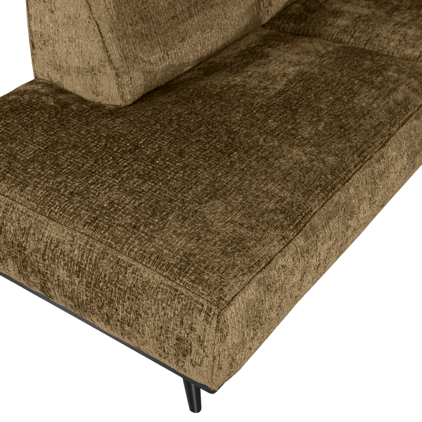 STATEMENT HOEKBANK LINKS STRUCTURE VELVET BRASS