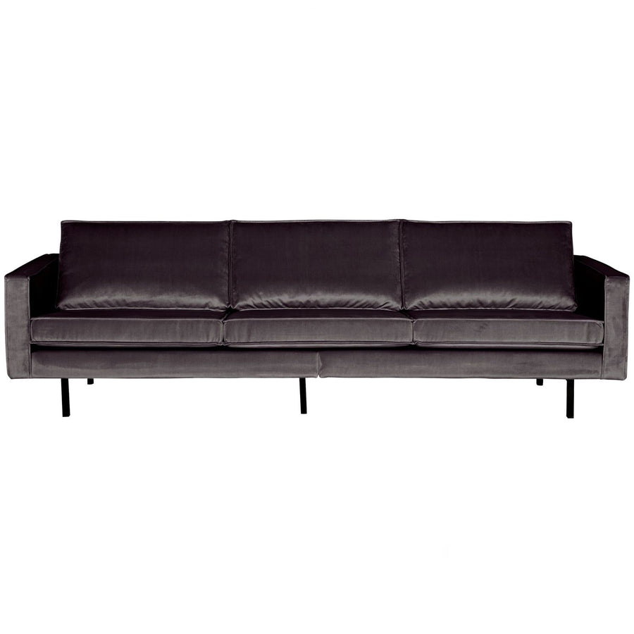 RODEO 3-ZITS BANK VELVET ANTRACIET