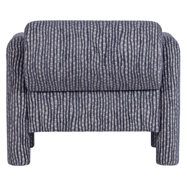 LENNY FAUTEUIL MET DESSIN GRIJSBLAUW
