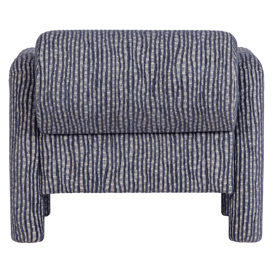 LENNY FAUTEUIL MET DESSIN GRIJSBLAUW