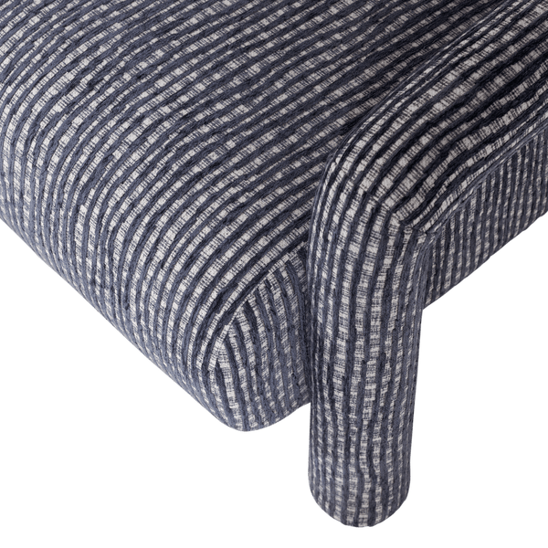 LENNY FAUTEUIL MET DESSIN GRIJSBLAUW