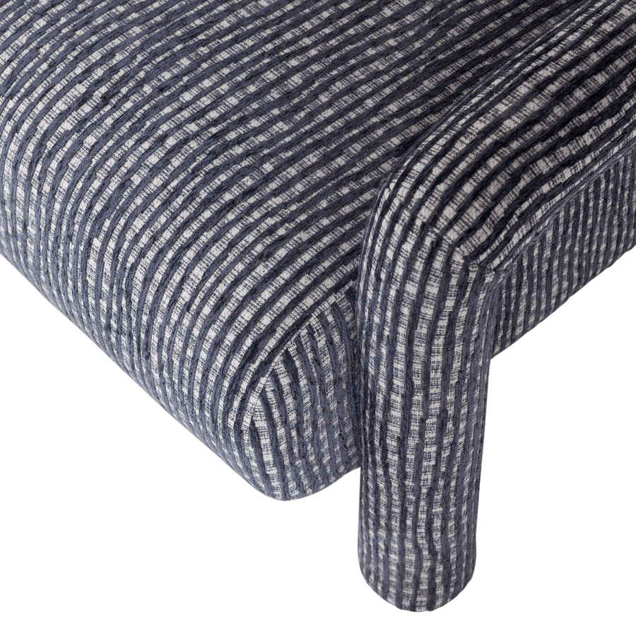 LENNY FAUTEUIL MET DESSIN GRIJSBLAUW