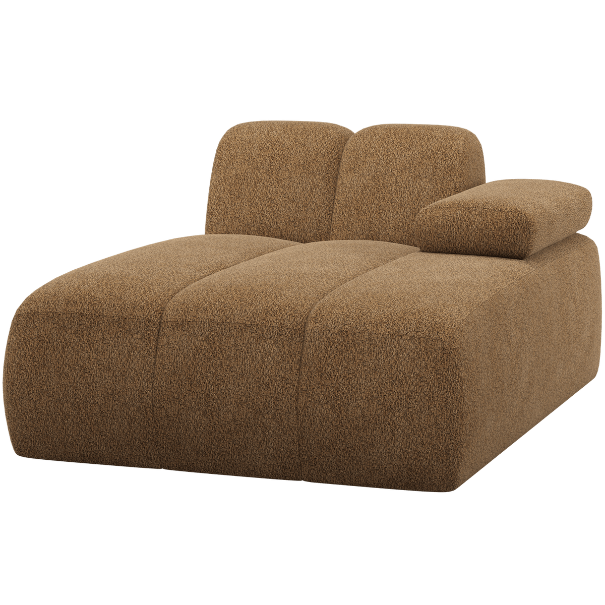 MOJO CHAISE LONGUE ELEMENT RECHTS WOLLIG HONINGGEEL