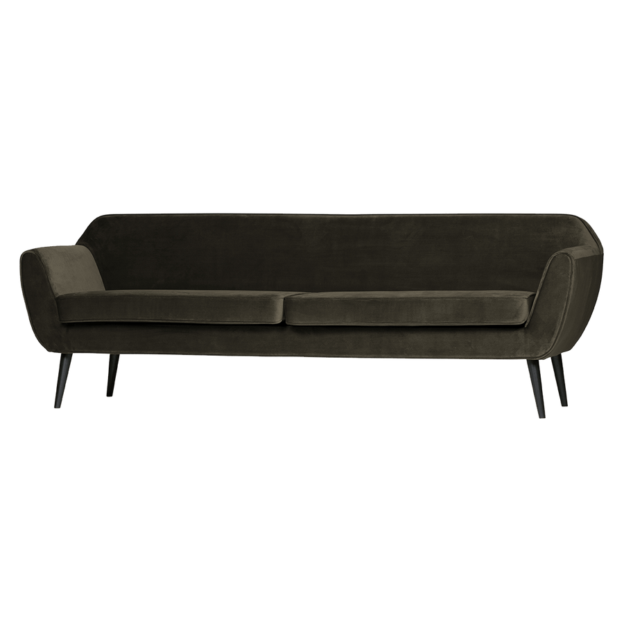 ROCCO XL BANK 230 CM VELVET WARMGROEN