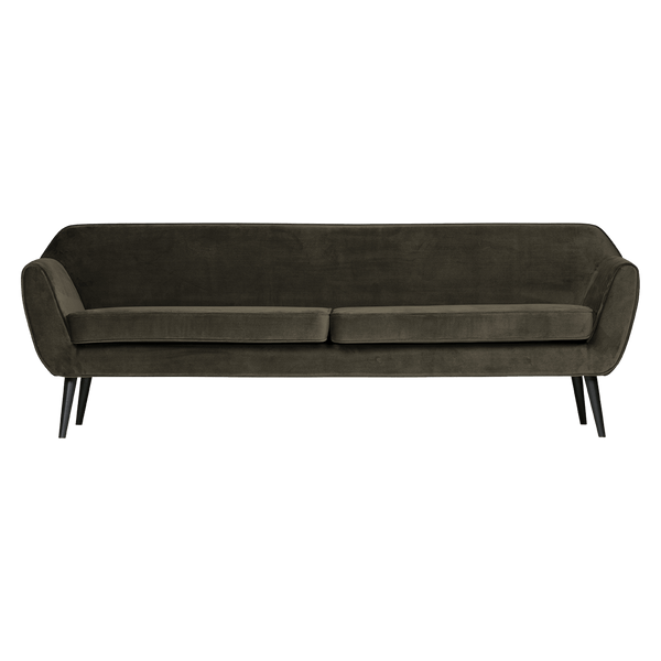 ROCCO XL BANK 230 CM VELVET WARMGROEN