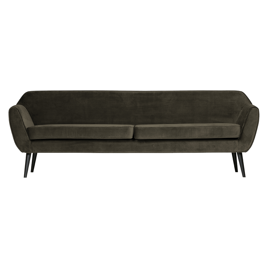 ROCCO XL BANK 230 CM VELVET WARMGROEN