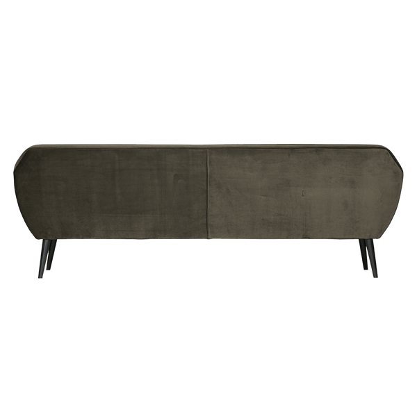 ROCCO XL BANK 230 CM VELVET WARMGROEN