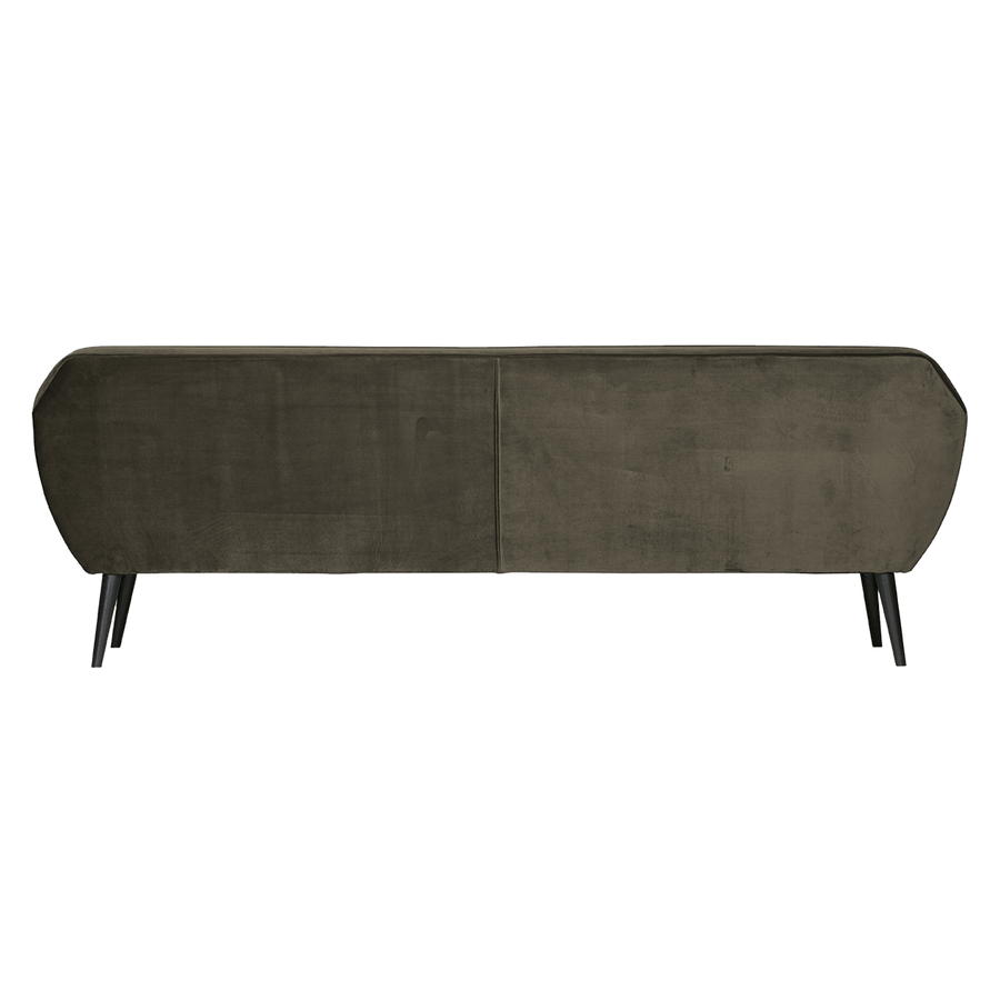 ROCCO XL BANK 230 CM VELVET WARMGROEN